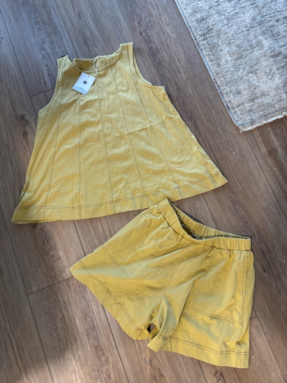 New with tags shorts and tank set medium